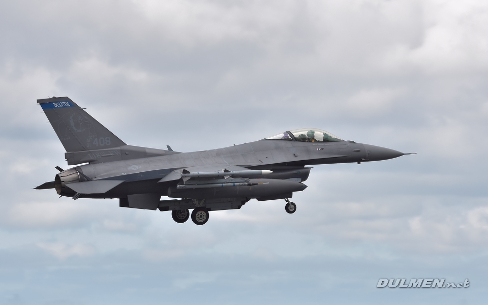 F-16CM 91408 179th FS-148th FW